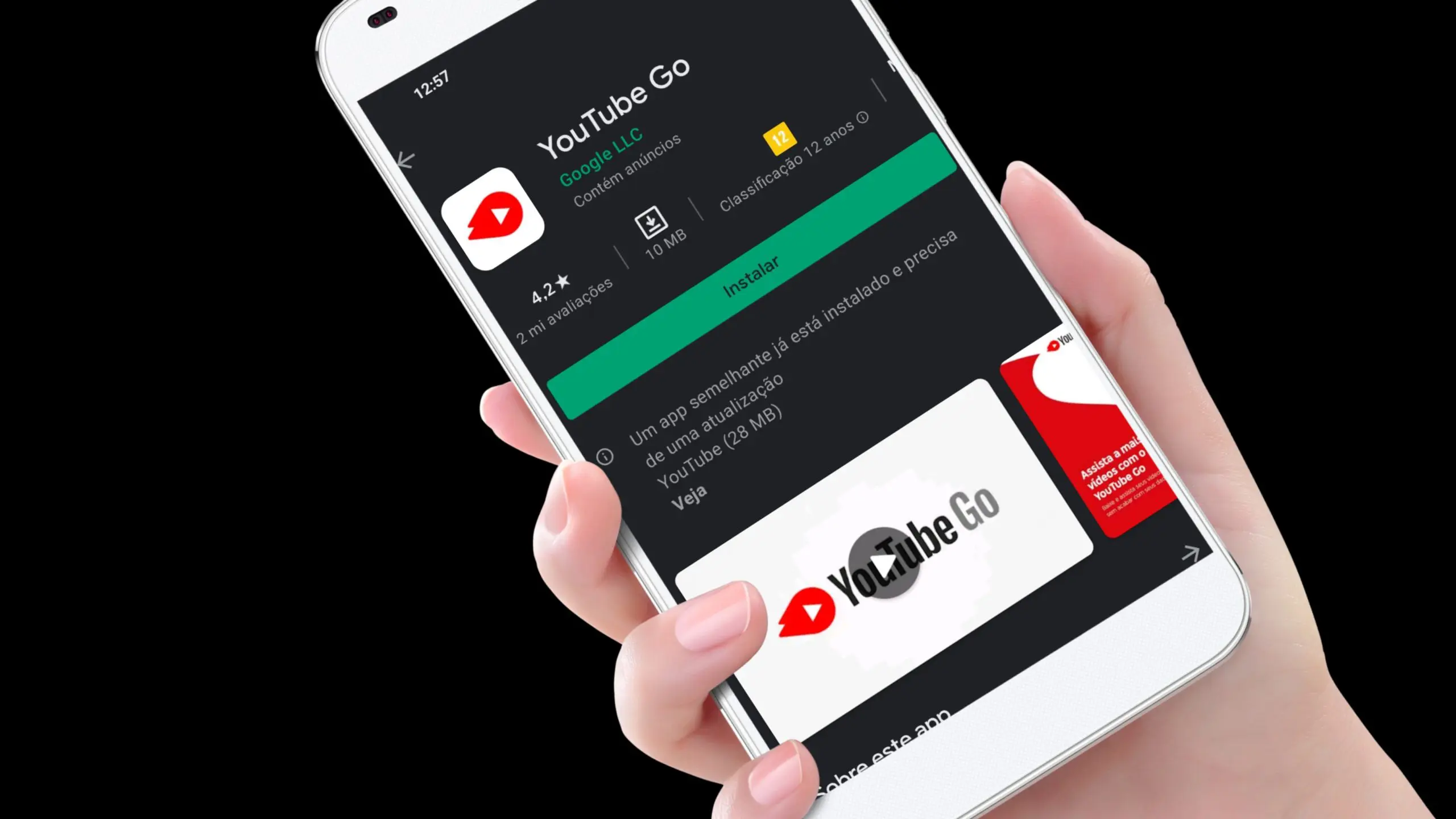 Como Baixar YouTube Go na Play Store