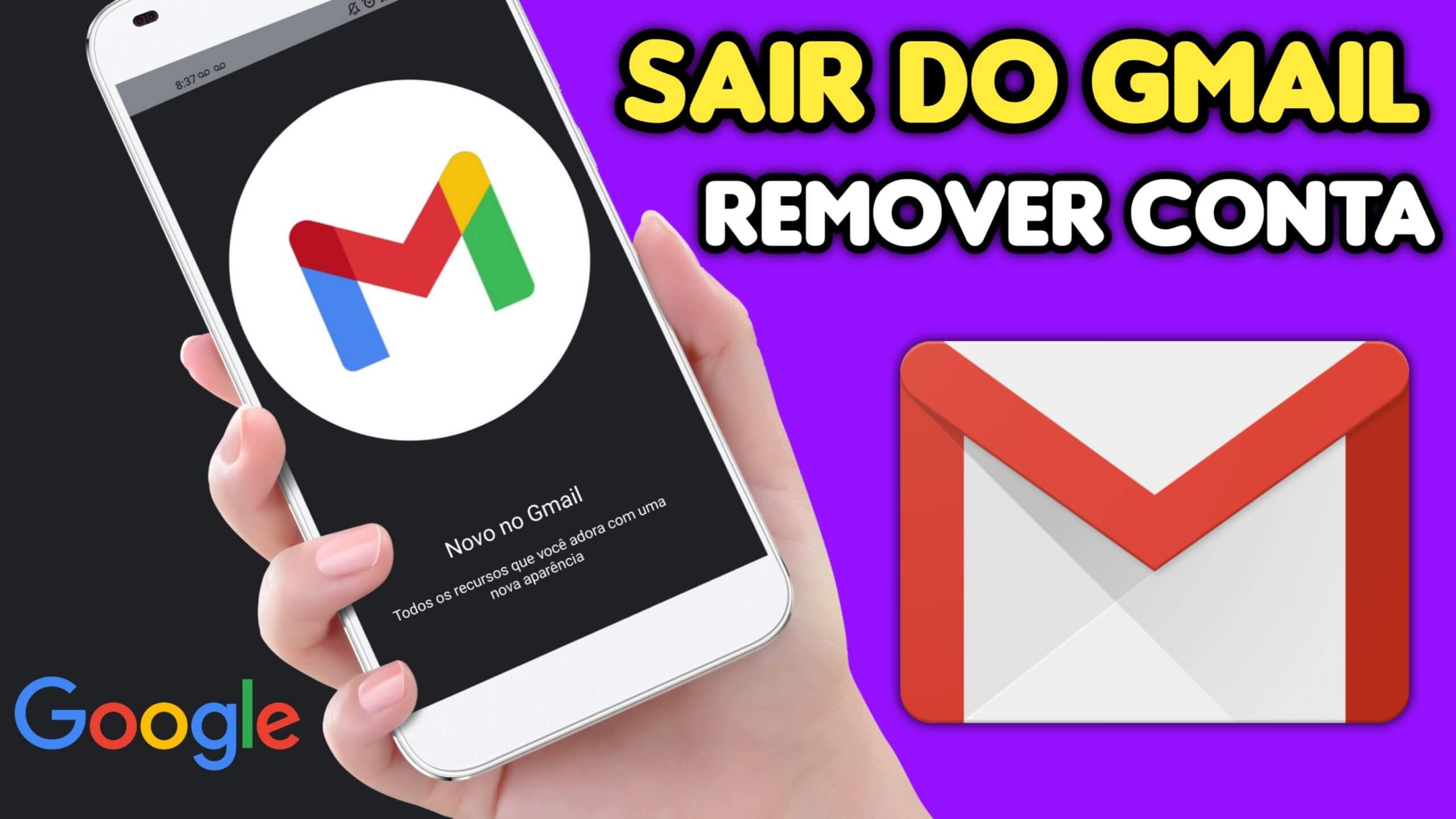 Como Sair Do Gmail No Celular remover Conta Google Railson Martins