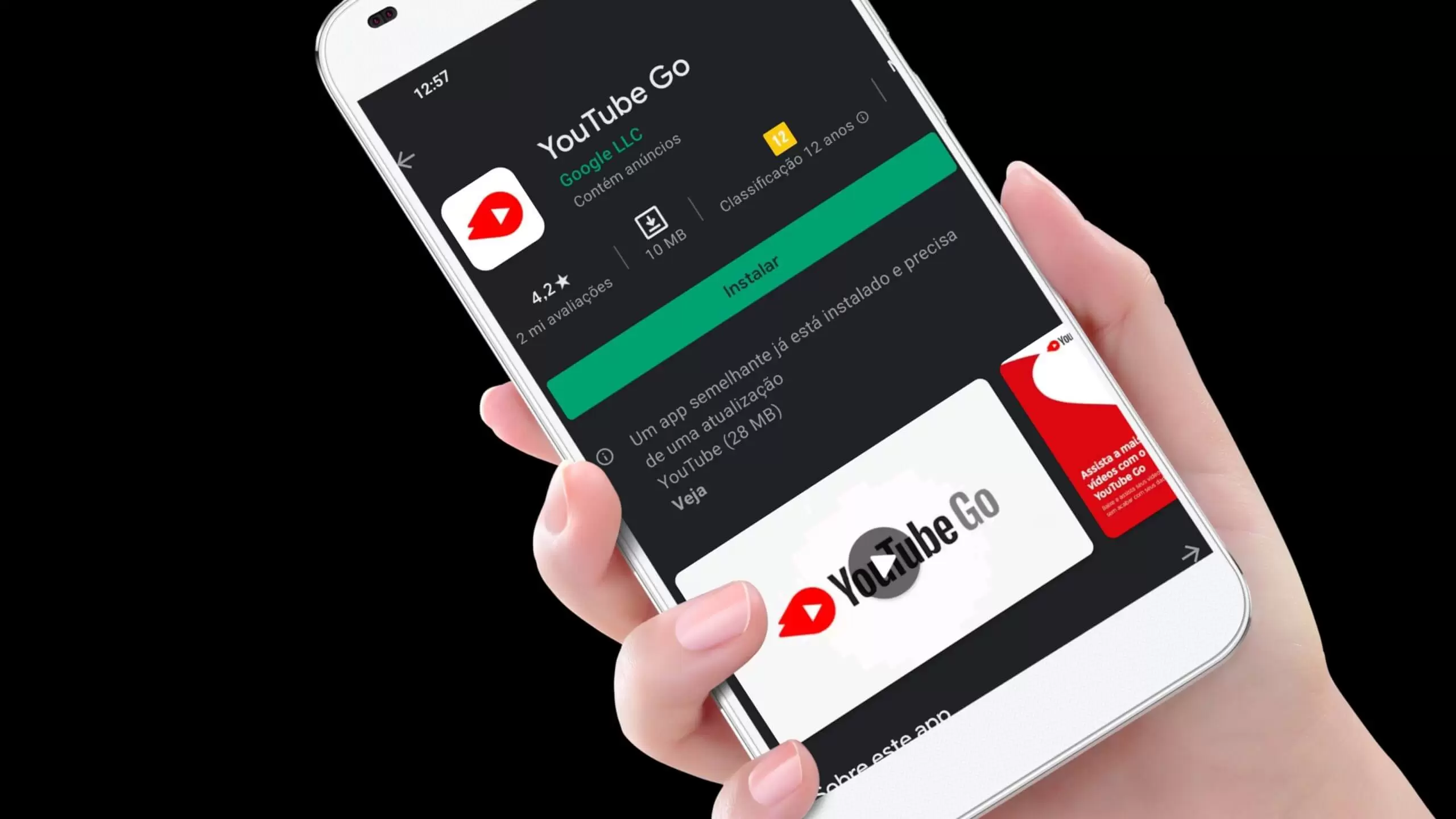 Como Baixar YouTube Go na Play Store